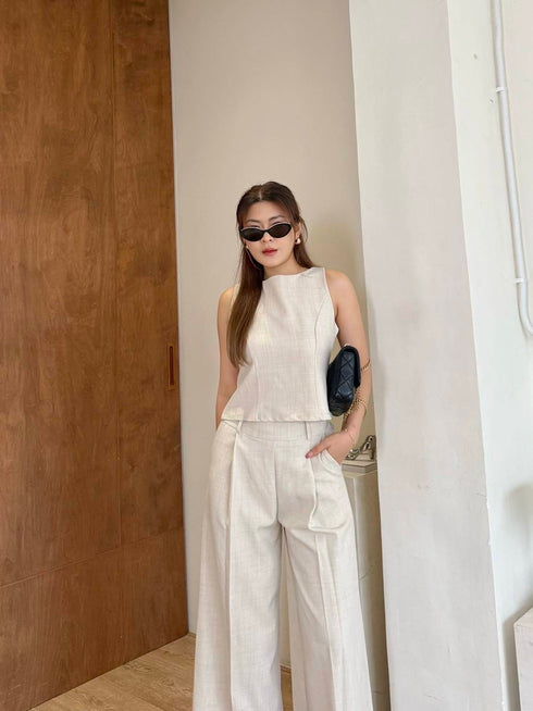 Two Piece Sleeveless Sets
